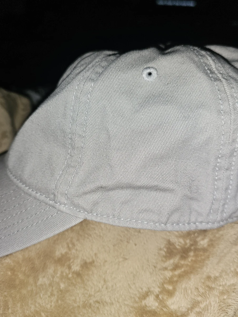 adidas Men’s Classic Trefoil Baseball Cap in Light Gray